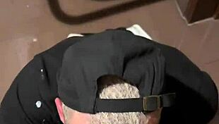 did the hot slut give her ass to the well-endowed guy in the shopping bathroom?