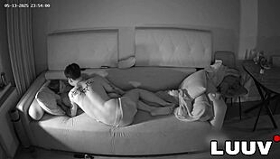 Luuv's First Pussy Licking On Webcam!