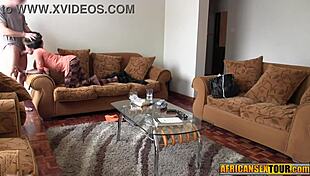 Perfect ass black teen Shade rides her friend Antonio Benderass's big cock