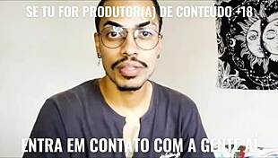 brazilian pawg amberzinha falls from bed and gets fucked backstage