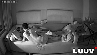 Luuv's First Pussy Licking On Webcam!