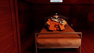 Roblox elf slut takes daddys big girthy cock inside of her tiny 18+ body