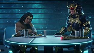 I love watching Wonder Woman with Big Barda