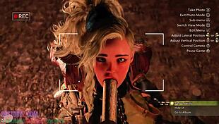 Gemma Smithy blowjob training 😈 bondage slave monster