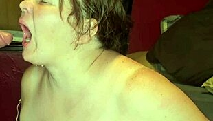 she swallows my piss in slow-motion