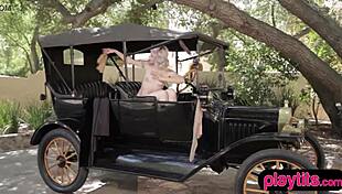 A beautiful blonde actress versus a hot brunette