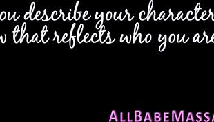 Redheaded Babe Reveals Small Tits During Backstage Lesbian Massage Session