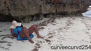 Extreme Public Flashing Made Uber Driver Touch Pussy Till Squirt And Orgasm On Beach