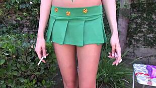 i love how elena koshka sux and fux in her cute uniform