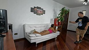 Renata Silva's First Online Party Chat Turns Into A Fun Photoshoot.