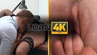 Loan4k Russian Babe Una Fairy Loves To Fuck Strangers On The Office Table