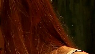 Bound blonde lesbian slave in threesome with two dominant ladies