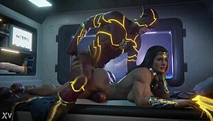 I love watching Wonder Woman with Big Barda