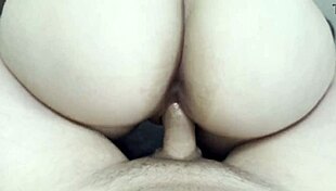 Neighbor's Big Ass Gets Covered In Cum From POV Close-Up