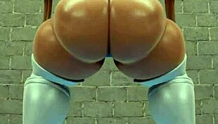 Juicy BBW Releases Farts in Solo Session