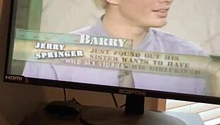 Passionate Lesbian Kissing on Jerry Springer Show