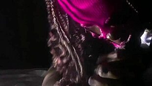 Blow job with banana and oiled cock!