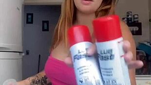 Husband caught me flashing on balcony in bikini