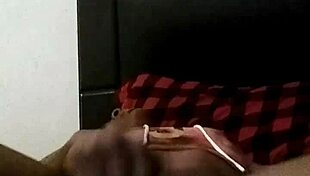 Amateur girl masturbates with fingering until squirting at home