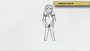 Art academy home studio - teen girl peeing standing up 😲