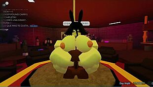 this dirty whore returns for more roblox rough sex