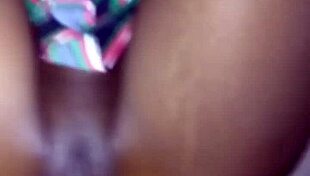 Creamy Pussy Gets Fucked By Big Black Cock Ebony Hooker