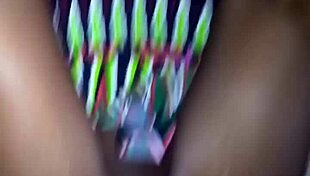 Creamy Pussy Gets Fucked By Big Black Cock Ebony Hooker