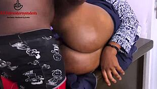 Hornyteacher On Hijab Ask The Hard Cock Black Student To Fuck Her On Her Desk?