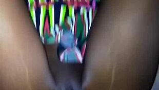 Creamy Pussy Gets Fucked By Big Black Cock Ebony Hooker