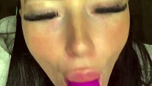 Teen American exchange student indulges in solo masturbation