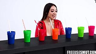 Hot teen 18+ gets freeused during TV show fantasy