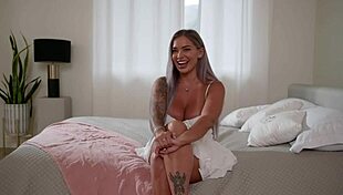 hot guy codey steele gets that special down under treatment from curvy goddess hayley davies