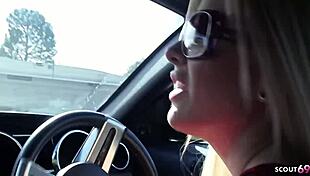 Sexy Blonde Cougar Wife Picks Up Big Dick Boy And Convinces Him To Cheat While Husband Is Away.