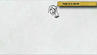 Art academy home studio - teen girl peeing standing up 😲