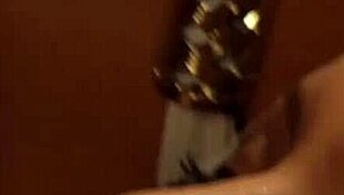 Bound blonde lesbian slave in threesome with two dominant ladies