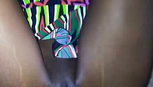 Creamy Pussy Gets Fucked By Big Black Cock Ebony Hooker