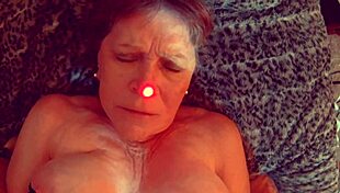 Granny nurse feels exhausted passion in hospital chapel