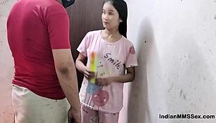 Hot Desi Wife Fucked In Doggystyle With Cum On Ass