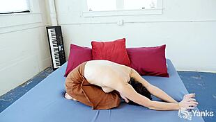 eden rose plays with old and favorite pussy toys