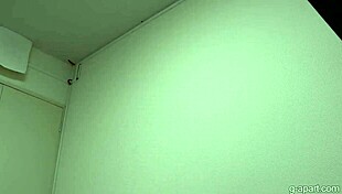 Tanned Japanese Girl Changes Into Sexy Lingerie