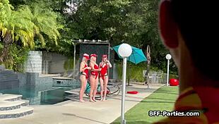 Blonde Lifeguards Feast On Patient's Hard Dick In Uniform