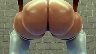 Juicy BBW Releases Farts in Solo Session