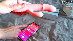 i let a stranger fuck me online with the svakom mora neo vibrator