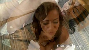 Fit Milf Delivers Oral Cumshot in Debut Porn