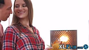 Gorgeous Teen Sucks And Anally Receives Big Cock?