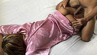 Perv oiled massage - mariangel belle fucked without condom while being rubbed