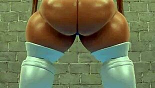 Juicy BBW Releases Farts in Solo Session