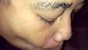 Chubby Married Woman Gives A Sensual Bath To Her Husband In The Bathroom.