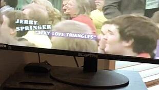 Passionate Lesbian Kissing on Jerry Springer Show