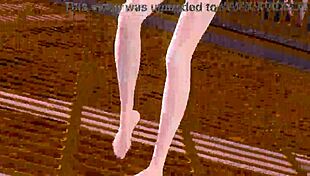 I-I am Megurine Luka, all nude in this bunny costume, my big tits and pussy exposed